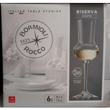  Bormioli Rocco Riserva grappa pohár készlet 6*8 cl üdítős pohár