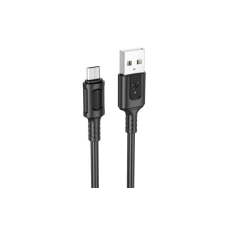 Borofone BX111 FELIZ MICRO USB KÁBEL 2.4A 1 MÉTER FEKETE kábel és adapter