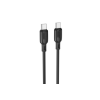 Borofone BX113 LENNY USB TYPE-C / TYPE-C 60W KÁBEL 3 MÉTER FEKETE
