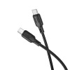 Borofone BX113 LENNY USB TYPE-C / TYPE-C 60W KÁBEL 3 MÉTER FEKETE