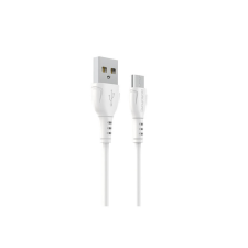 Borofone BX51 Triumph Micro USB Kábel 1 Méter Fehér kábel és adapter