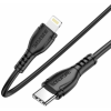 Borofone BX51CtoL Type-C - Lightning töltőkábel 1m fekete (BX51CtoL)
