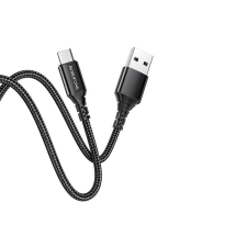 Borofone Töltő és adatkábel USB/Micro-USB csatlakozóval 2.4A 1 méter Borofone BX54 Ultra Bright fekete kábel és adapter