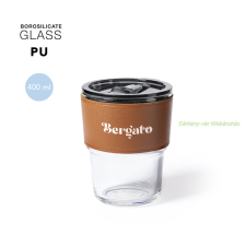  boroszilikát üveg utazóbögre, 400 bögrék, csészék