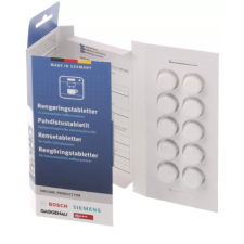 Bosch 00312502 kávézsír és kávé maradvány eltávolító tabletta automata kávéfőzőkbe 10db kávéfőző kellék
