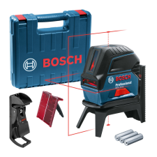 Bosch 0601066E02 GCL 2-15 Kombilézer + RM1 Tartó + Szerszámtáska mérőműszer