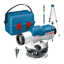 Bosch 0601068002 GOL 26 D Optikai szintezőkészülék + BT 160 Állvány + GR 500 Mérőléc mérőműszer