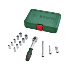 Bosch 14 db 1/4-es dugókulcs-készlet meghajtással (1.600.A02.BY0) dugókulcs