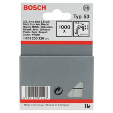 Bosch 1609200326 tűzőgép kapocs 1000db (bosch1609200326) tűzőgép