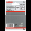 Bosch 1609200365 tűzőkapocs vékony drótos tűzőgépekhez, 53-as típus 11,4 × 0,74 × 8 mm (1.609.200.365)