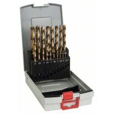 Bosch 2608587015 HSS Fém spirálfúró készlet 19 részes (2608587015) - Csavarhúzó- és fúrófejek fúrószár