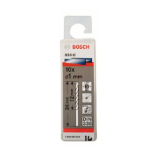 Bosch 2608595049 HSS-G fémfúrókészlet 1x12x34mm 10db-os (b2608595049) fúrószár