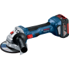 Bosch AKKUS SAROKCSISZOLÓ 18V BOSCH KÉK GWS 180-LI+AKKUMULÁTOR ÉS TÖLTŐ
