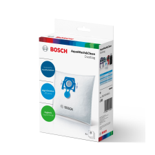 Bosch BBZWD4BAG AquaWash & Clean porzsák nedves és száraz porszívókhoz (4db/csomag) kisháztartási gépek kiegészítői