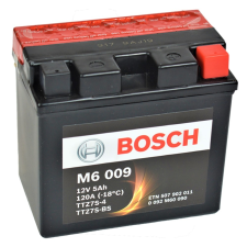 Bosch Bosch - 12v 5ah - AGM motor akkumulátor - jobb+ * YTZ7S-BS egyéb motorkerékpár alkatrész