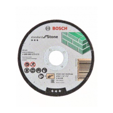 Bosch Darabolótárcsa, egyenes, Standard for Stone 115 mm x 3 mm (2608603177) csiszolókorong és vágókorong