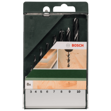 Bosch FA SPIRÁLFÚRÓSZÁR KÉSZLET 8 RÉSZES D:3-10MM barkácsgép tartozék