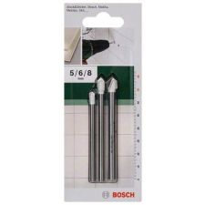 Bosch fúrókészlet burkolathoz és csempéhez, 3 darab fúrószár