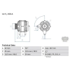 Bosch generátor 0 986 049 071