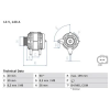 Bosch generátor 0 986 081 160