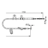 Bosch huzal, rögzítőfék 1 987 482 352
