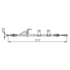Bosch huzal, rögzítőfék 1 987 482 404