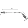 Bosch huzal, rögzítőfék 1 987 482 555