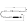 Bosch huzal, rögzítőfék 1 987 482 592