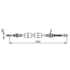 Bosch huzal, rögzítőfék 1 987 482 925