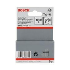 Bosch laposhuzal-kapocs 57-es típus - 10,6 x 1,25 x 10 mm (2609200231) gemkapocs, tűzőkapocs