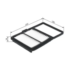 Bosch légszűrő F 026 400 170 autóalkatrész