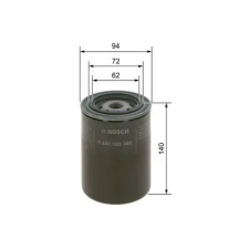Bosch olajszűrő 0 451 103 346 autóalkatrész