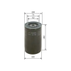 Bosch olajszűrő 0 451 302 182