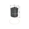 Bosch olajszűrő F 026 407 119
