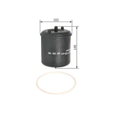 Bosch olajszűrő F 026 407 119 autóalkatrész