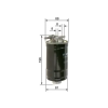 Bosch Üzemanyagszűrő 0 450 906 295