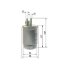 Bosch Üzemanyagszűrő 0 450 906 357