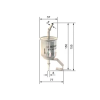 Bosch Üzemanyagszűrő F 026 403 026