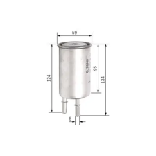 Bosch Üzemanyagszűrő F 026 403 771 autóalkatrész