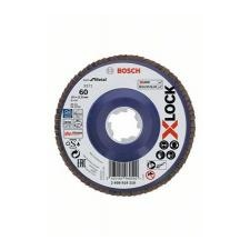 Bosch X-LOCK Legyezőtárcsa BfM,125,G60 o 125mm, G 60, X571,  (2608619210) barkácsolás, csiszolás, rögzítés