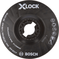 Bosch X-LOCK P36-P80 Középkemény hátlapos csiszolótárcsa - 125mm (2608601715) barkácsgép tartozék