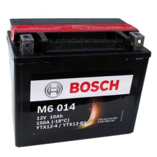 Bosch YTX12-BS 12v 10Ah 150A bal AGM motor akkumulátor egyéb motorkerékpár alkatrész