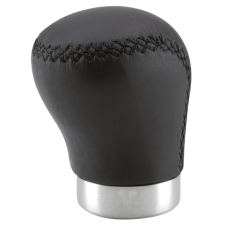 Bottari Sebességváltó gomb fekete varrot bőrből (felhúzhatóhoz) 17430 autójavító eszköz