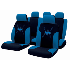 Bottari Üléshuzat szett Tribal Profi fekete-kék Air-bag system ülésbetét, üléshuzat