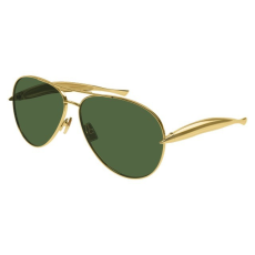 Bottega Veneta BV1305S 001 GOLD GREEN napszemüveg