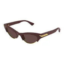 Bottega Veneta BV1431S 004 BURGUNDY BROWN napszemüveg napszemüveg