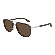 Bottega Veneta BV1463S 002 SILVER BROWN napszemüveg napszemüveg