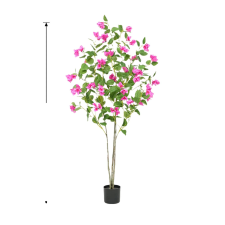  Bougainvillea mesterséges fa, szárított virágos anyag, padló elhelyezése, sokoldalú felhasználás, 180 cm dekoráció