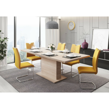  Bővíthető Étkezőasztal Sonoma Tölgy Színben. 160-200x90 cm. GIANT bútor