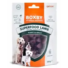  Boxby Superfood Lamb jutalomfalat - bárány, cékla és csalán jutalomfalat kutyáknak
